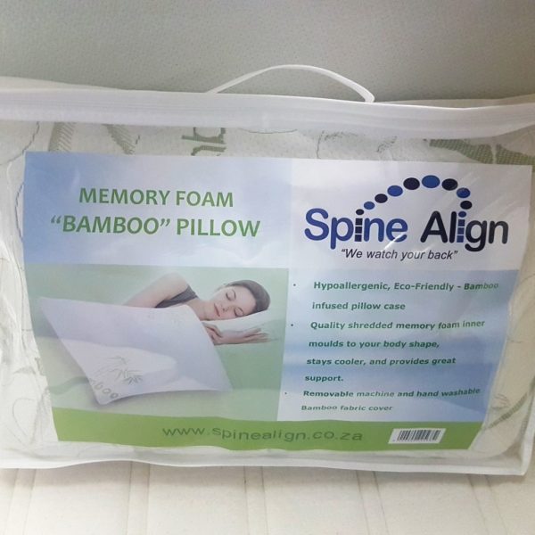 “Bamboo” Memory Foam Pillow